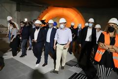 Μετρό: Στους υπό κατασκευή σταθμούς επέκτασης Γραμμής 3 ο Κ. Καραμανλής