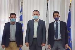 Συνάντηση του Περιφερειάρχη με τον Πρόεδρο του ΟΣΕ: Προς οριστική διευθέτηση το θέμα των κατεδαφισμένων γεφυρών του ΟΣΕ στην Κοζάνη.