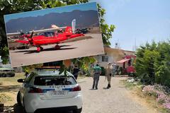 Μονοκινητήριο αεροσκάφος έπεσε στο χωριό Χαριά στην Ηλεία