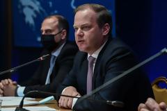 Καραμανλής: Έπειτα από 14 χρόνια ολοκληρώνεται η σιδηροδρομική γραμμή Κιάτο-Ροδοδάφνη.