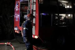 Θεσσαλονίκη: Φωτιά στη Χαλκηδόνα - Έκλεισαν σιδηροδρομικές γραμμές