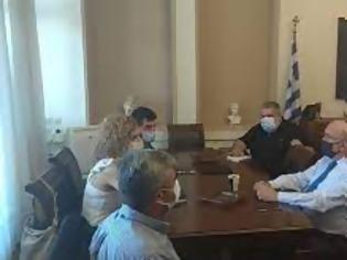 Φωτογραφία για Με τον αν. Διευθύνοντα Σύμβουλο του ΟΣΕ Αθ. Κοτταρά συναντήθηκε ο Δήμαρχος Εορδαίας Παναγιώτης Πλακεντάς.