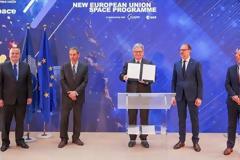 ΠΕΤΑΕΙ..ΤΟ ΔΙΑΣΤΗΙΜΟ ΠΡΟΓΡΑΜΜΑ ΤΗΣ Ε.Ε.- EUROPE'S SPACE PROGRAMM lift off