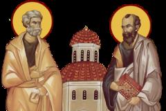 Χαιρετισμοί των Αγίων Αποστόλων Πέτρου και Παύλου
