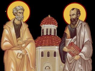 Φωτογραφία για Χαιρετισμοί των Αγίων Αποστόλων Πέτρου και Παύλου