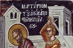Όλα αυτά τα βάσανα τα δεχόταν ο Παύλος από τους ανθρώπους, όμως ευχαριστούσε τον Θεό, σαν να δέχθηκε από τον Ίδιο