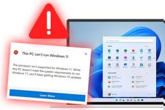 Windows 11: ΑΛΑΛΟΥΜ με τις απαιτήσεις συστήματος σε cpu