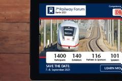 7ο ΦΟΡΟΥΜ RAILWAY  στο Βερολίνο 7  και 8 Σεπτεμβρίου 2021-Το κορυφαίο Ευρωπαϊκό συνέδριο της σιδηροδρομικής βιομηχανίας.