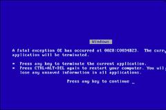 Η Μπλε Οθόνη του Θανάτου αλλάζει χρώμα στα Windows 11