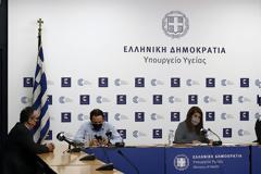 Η ενημέρωση για την πανδημία από Χαρδαλιά, Παπαευαγγέλου και Μαγιορκίνη