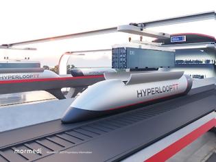 Φωτογραφία για Το HyperloopTT αποκαλύπτει το όραμά του για μεταφορά εμπορευματοκιβωτίων. Δείτε το βίντεο.