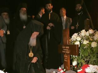 Φωτογραφία για Ο Πατριάρχης του Γένους στον τάφο του Οσίου Παϊσίου του Αγιορείτη (2015)