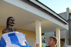 Με επιτυχία η  εκδήλωση στην Πλαγιά για τα αποκαλυπτήρια της προτομής του αντιστράτηγου Κώστα Καπογιωργάκη