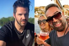 Ο Γιώργος Τσαλίκης και το «ευσυγκίνητο τηλεοπτικό ζευγάρι» στο ίδιο νησί. Η ανάρτηση του τραγουδιστή