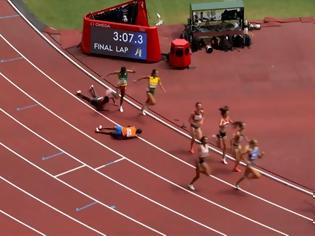 Φωτογραφία για Ολυμπιακοί Αγώνες  2020: Απίστευτη η Χασάν, νίκησε στα 1500 μέτρα ενώ είχε πέσει