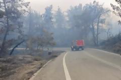 Φωτιά Ρόδος: Σε ύφεση η πυρκαγιά - Τεράστια καταστροφή