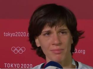 Φωτογραφία για Ολυμπιακοί Αγώνες 2020: Δάκρυσε η Μαρία Πρεβολαράκη μετά τον αποκλεισμό της στην Πάλη