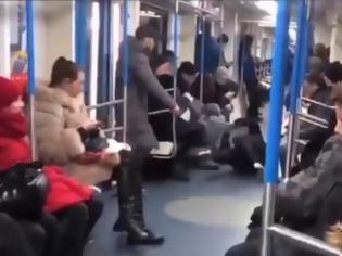 Φωτογραφία για Δύο χρόνια φυλακή για φάρσα... κορονοϊού στο μετρό της Μόσχας (vid).