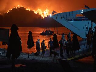 Φωτογραφία για Φωτιά στην Εύβοια: Άλλη μια πολύ δύσκολη νύχτα..