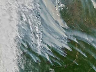Φωτογραφία για Στον Βόρειο Πόλο έφτασε ο καπνός από τις πυρκαγιές στη Σιβηρία - Πρώτη φορά στην καταγεγραμμένη ιστορία
