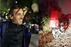 Αυτός είναι ο εθελοντής ντελιβεράς που πάλεψε με τις φλόγες για να βοηθήσει πυροσβέστες και πυρόπληκτους