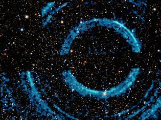 Φωτογραφία για Τεράστια δαχτυλίδια γύρω από μια μαύρη τρύπα