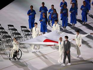 Φωτογραφία για Τόκιο 2020: Eικόνες από την τελετή έναρξης των Παραολυμπιακών Αγώνων