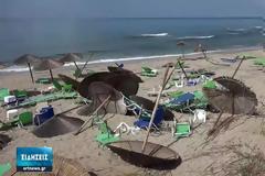 Ανεμοστρόβιλος «σάρωσε» την Πρέβεζα