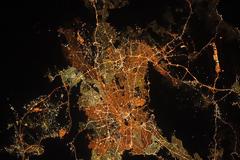 Η Αθήνα από τον Διεθνή Διαστημικό Σταθμό ISS