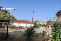 Εικόνες από τις εγκαταλειμμένες εγκαταστάσεις του τραμ  Θεσσαλονίκης σήμερα.