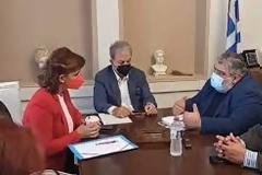 Στην επαναλειτουργία της σιδηροδρομικής γραμμής Θεσσαλονίκη – Πτολεμαΐδα αναφέρθηκε σε συνάντηση με βουλευτές της Ν.Δ. ο Δήμαρχος Εορδαίας.
