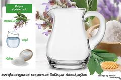 Αντιβακτηριακό διάλυμα φασκόμηλου για τη στοματική μας υγιεινή