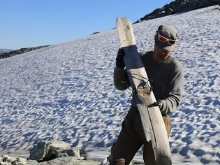 Φωτογραφία για Νορβηγία: Ανακαλύφθηκε το αρχαιότερο ζευγάρι ξύλινων πέδιλων σκι 1.300 ετών