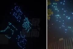 «Βρέχει drones, αλληλούια!»: Σε επικίνδυνο φιάσκο κατέληξε επίδειξη με δεκάδες μη επανδρωμένα μικρά αεροσκάφη