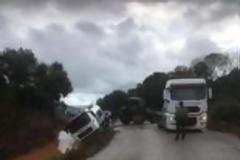 Προσωρινά κλειστός ο Δρόμος από την Πεντάλοφο προς το Στρογγυλοβούνι Ξηρομέρου.
