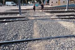 ΟΣΕ, η διάβαση των στεναγμών στον σταθμό Ρουφ.