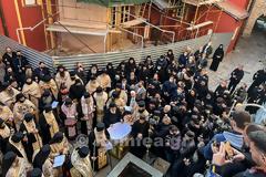 Η ανακομιδή των λειψάνων του Γέροντα Ιωσήφ Βατοπαιδινού