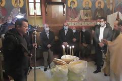 Θεία Λειτουργία στον Ι.Ν. Αγίου Δημητρίου Βαλμάδας Βάλτου Αιτωλοακαρνανίας.