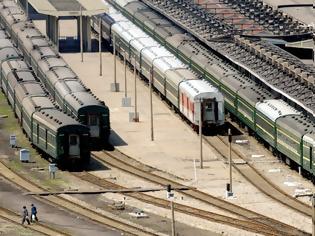 Φωτογραφία για Η Βόρεια Κορέα και η Κίνα ξεκινούν πάλι τις σιδηροδρομικές εμπορευματικές μεταφορές.
