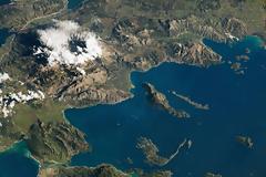 Η Δυτική Ελλάδα από ψηλά -Φωτογραφία της NASA από τον Διεθνή Διαστημικό Σταθμό (εικόνα)