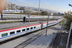 Έξοδος ETR 470 από το αμαξοστάσιο της ΤΡΑΙΝΟΣΕ. Εικόνες.