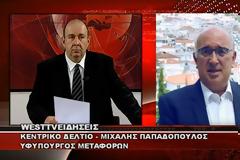 Ο Υφ. Μεταφορών Μ. Παπαδόπουλος για τα αποτελέσματα του 1ου Αναπτυξιακού FORUM του ΕΒΕ Κοζάνης-