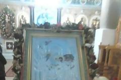 Eορτάζει και πανηγυρίζει το χωριό Κονωπίνα Ξηρομέρου τα Εισόδια της Θεοτόκου.