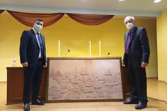 Φωτογραφίες από την αίθουσα εκδηλώσεων του Δημαρχείου Ξηρομέρου στα πλάισια της εκδήλωσης για τη 