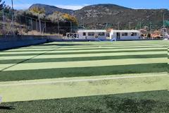 Ολοκληρώθηκε η συντήρηση του συνθετικού χλοοτάπητα των γηπέδων Παλαίρου και Μοναστηρακίου (7χ7)