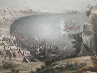Φωτογραφία για Σπάνιο απόσπασμα(1717) με το νησάκι της κουκουμίτσας ενωμένο με τη στεριά.