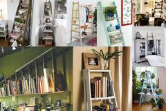DIY Κατασκευές και Διακοσμήσεις με ξύλινες σκάλες