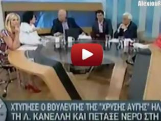 Φωτογραφία για VIDEO: Ξύλο στην Ελληνική tv!