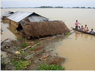 Φωτογραφία για Δεκάδες νεκροί από πλημμύρες στην Ινδία