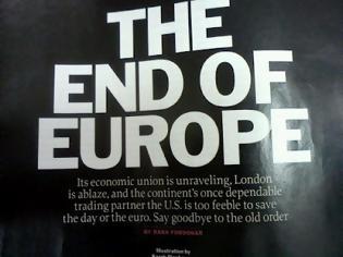 Φωτογραφία για Το τέλος της Ευρώπης - Times Magazine.